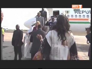 Arrivée du président de la republique au Sénégal pour le 50 ème anniversaire de la BCEAO