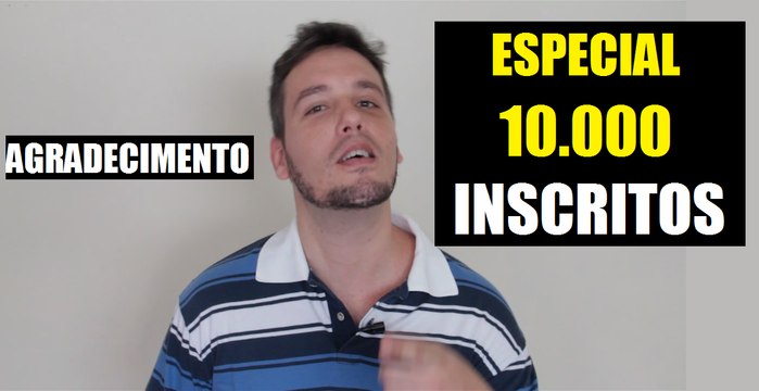 ESPECIAL 10.000 INSCRITOS NO YOUTUBE - REAÇÃO EM CADEIA