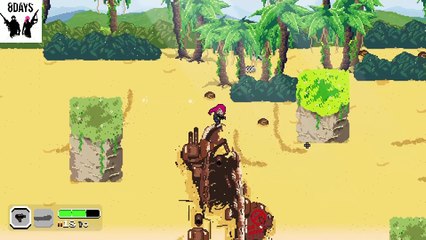 8 DAYS : TESTANDO A DEMO O JOGUINHO E DIFICIL GAMEPLAY NO PS4