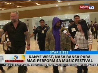 BT: Kanye West, nasa bansa para mag-perform sa music festival