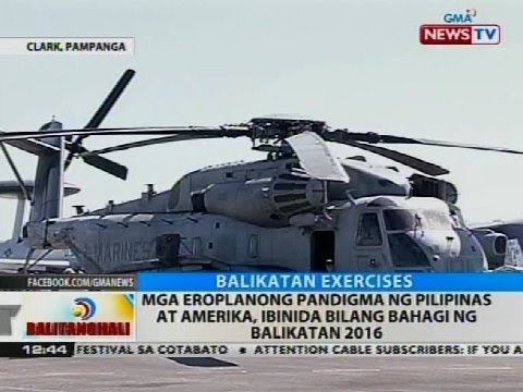 BT: Mga eroplanong pandigma ng Pilipinas at Amerika, ibinida bilang bahagi ng Balikatan 2016