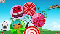 Inside Out Lollipop Finger Family Song Nursery Rhymes for Babies