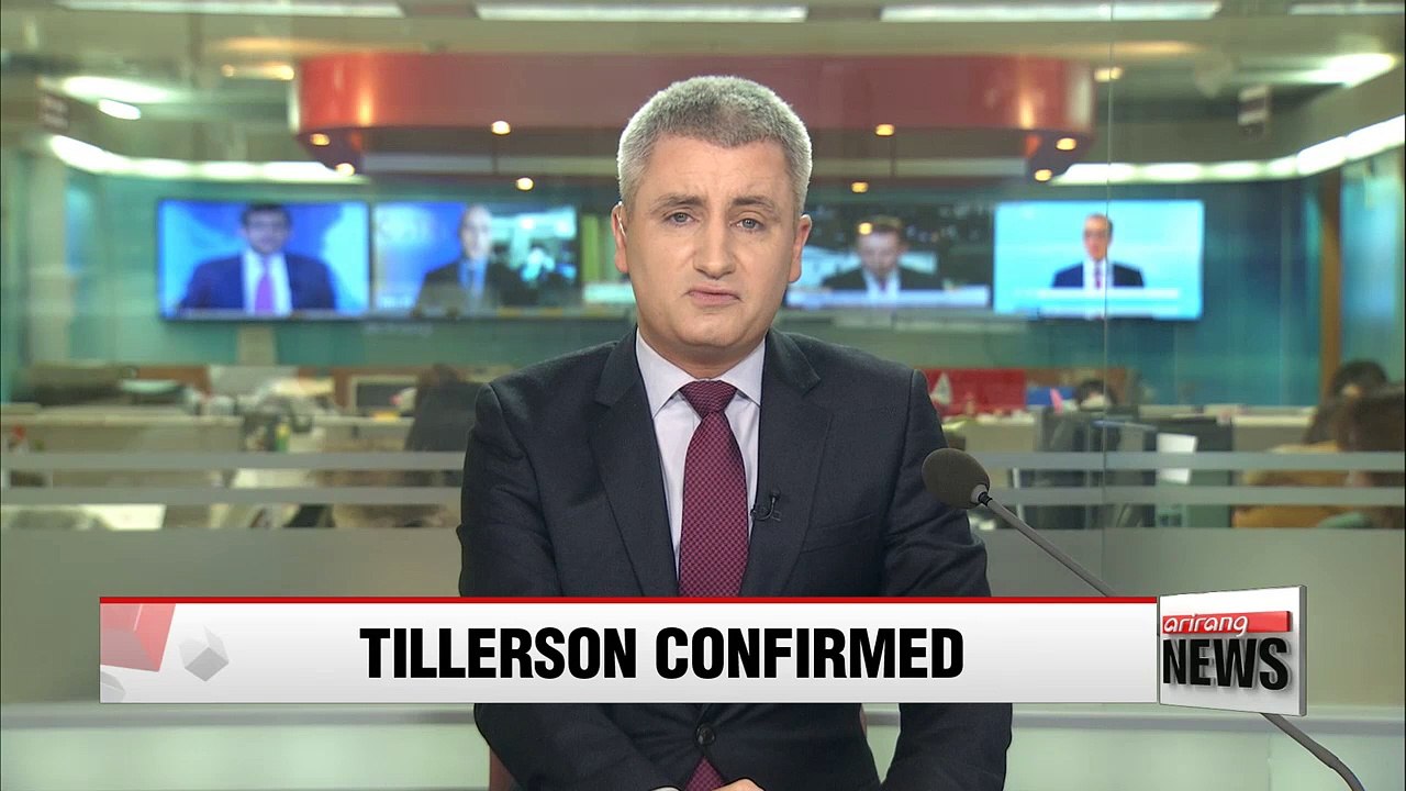 Rex Tillerson confirmed as U.S. Secretary of State