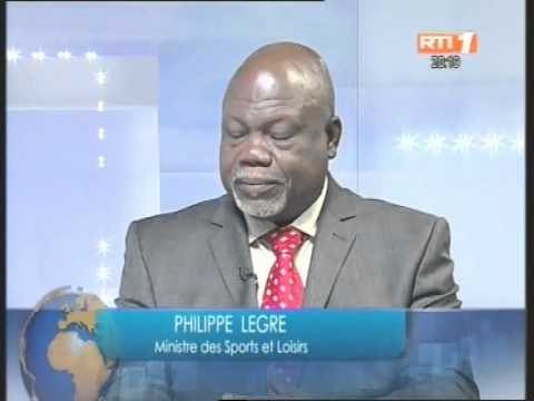 Inauguration de la piscine de Bingerville: Le ministre des sports et des loisirs Légré sur RTI1