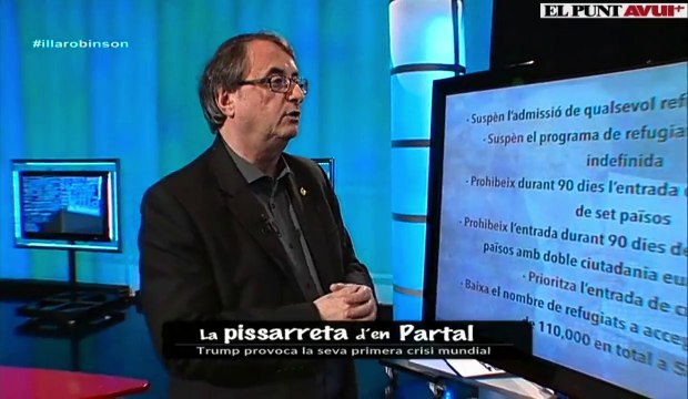 La pissarreta d'en Partal: Trump provoca la seva primera crisi mundial