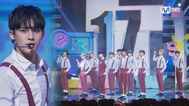 ′컴백′ 청량돌이란 이런 것! ′세븐틴′의 ′아주 NICE′ 무대
