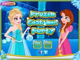 Замороженные партия костюм: Дисней принцессы Холодное сердце игра для маленьких девочек