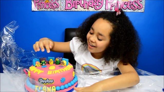 Новый Shopkins Сезон 4 Сюрприз День Рождения Торт | Съедобные Ультра Редкая Shopkins В | Игрушки И Меня .