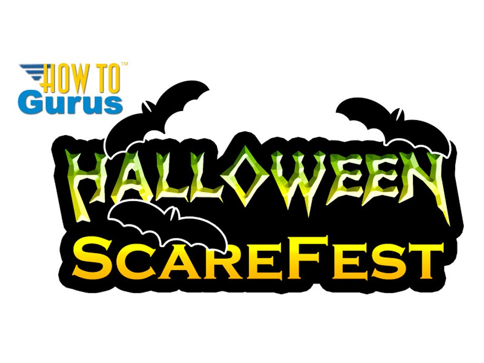 How to Make a Creepy Halloween Text Logo in Photoshop CC CS6 CS5 Tutorial