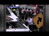 16 personas mueren en volcadura de autobús en Hidalgo, México