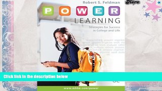 Read Online P.O.W.E.R. Learning: Strategies for Success in College and Life with Connect Access