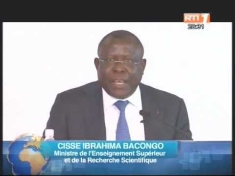 Le ministre de l'enseignement superieur Cissé Bacongo était l'invité de la Tribune du GEPCI