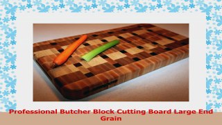 Professional Butcher Block Cutting Board Large End Grain d2fa18ce