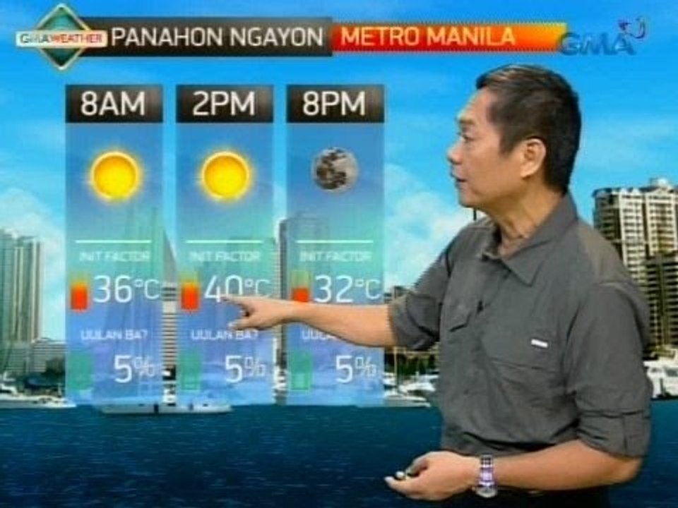 UH: Maaliwalas na panahon, asahan ngayong Lunes