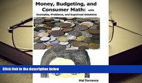 Audiobook  Money, Budgeting, and Consumer Math:: with Examples, Problems, and Explained Solutions