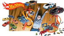 Hot Wheels Cars, Hot Wheels Spin Storm Playset. Caleb ToysReviews HD