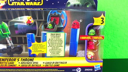 Angry Birds Star Wars Emperors Throne Battle Game! - Cööl!