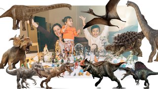 Dinosaur collection, Jurassic Park toys + Dinosaurs Action Figures.