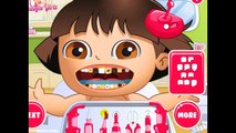 BABY DORA tooth problems ❤ Dora the explorer ❤ baby games # Play disney Games # Watch Cartoons
