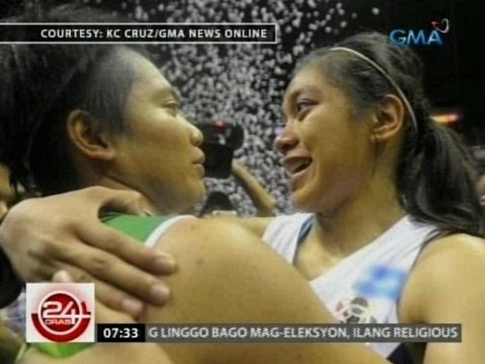 24 Oras: 'Queen Eagle' Alyssa Valdez, pinuri ang husay ng Lady Archers