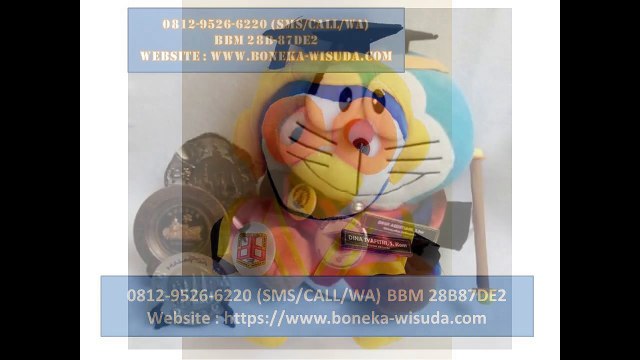 0812-9526-6220 (SMS-WA-CALL) | Boneka Wisuda Gajah | Boneka Wisuda Gajah Murah