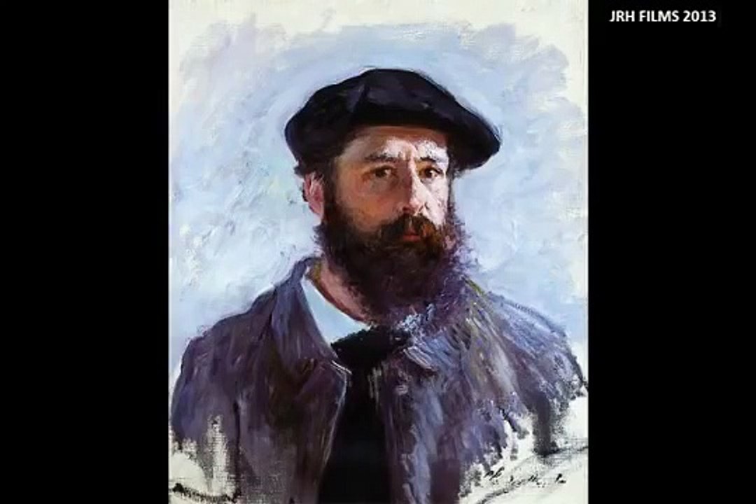 O Único registro em vídeo de Claude Monet pintando suas Ninfeias, em Giverny em de 1915