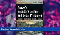 READ book Brown s Boundary Control and Legal Principles Walter G. Robillard For Ipad