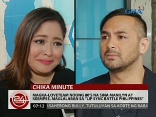 24 Oras: Magka-loveteam noong 80's na sina Manilyn at Keempee, maglalaban sa Lip Sync Battle