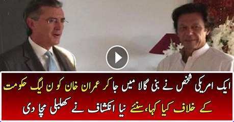 What American Said To Imran Khan About PMLN Government