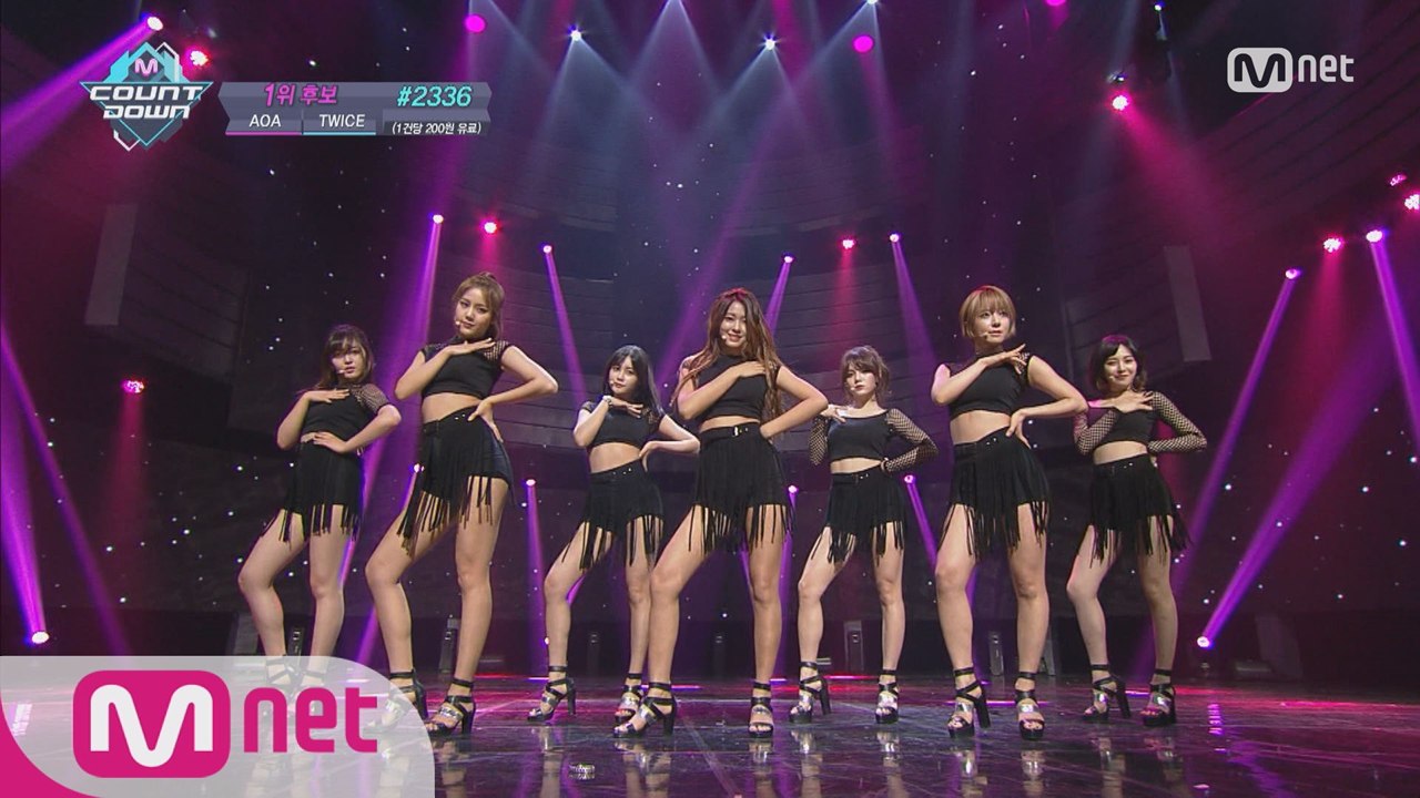 ′1위 후보′ 포텐터진 섹시미! ′AOA′의  ′Good Luck′ 무대