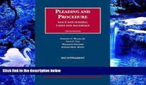 READ book Hazard, Tait, Fletcher, and Bundy s Cases and Materials on Pleading and Procedure, State