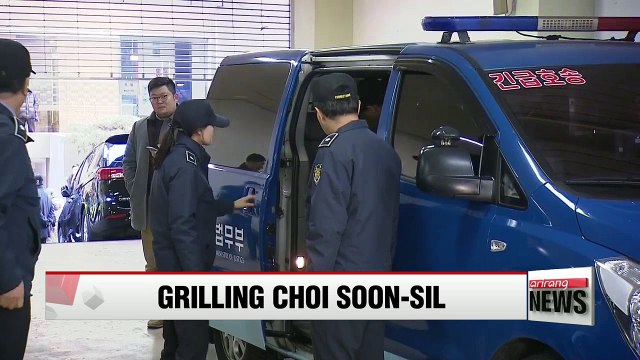 Independent counsel grills Choi Soon-sil for second day