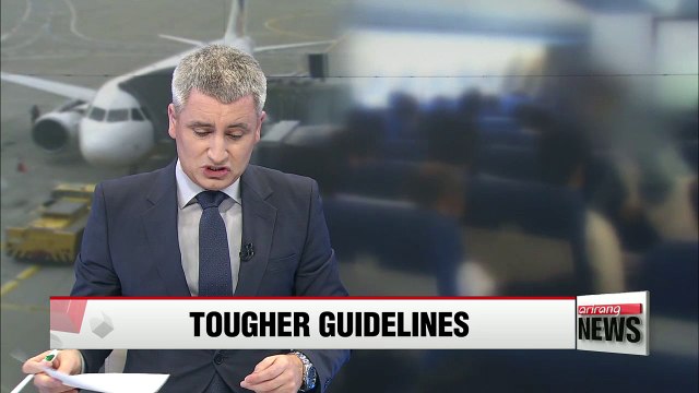 Korea's transport ministry gets tougher on unruly flight passengers