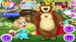 Masha and The Bear (Маша и Медведь) Disney Princess Dress Up Games for Kids
