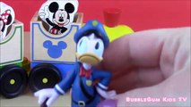 Disney Mickey Mouse and Friends Wooden All Aboard Train! Ride to Disneyworld under the Moon!