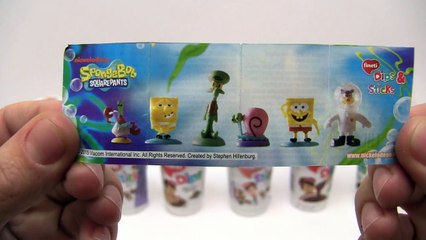 6 Surprise Finetti SpongeBob SquarePants By Surprise Eggs Toys Show Unboxing