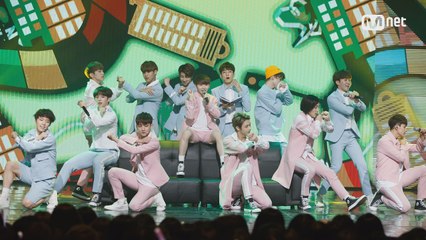 한 편의 뮤지컬 같은 ′세븐틴′의 ′예쁘다′ 무대