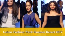 Bollywood Actresses At Lakme Fashion Week Summer Resort 2017 | Day 01