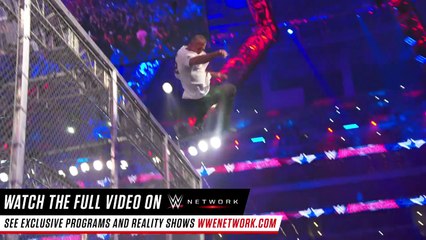 Shane and Mr. McMahon's emotional embrace backstage after WrestleMania, only on WWE Network