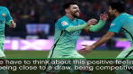 Simeone has 'positive feelings' after second half