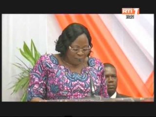 La premiere Dame préside la cérémonie marquant le 12 ème anniversaire de la resolution 13,25 du conseil de securité de l'ONU