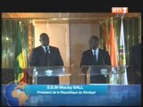 Congrès de l`Internationale libérale le chef de l`Etat sénégalais, Macky Sall reçu par Ouattara