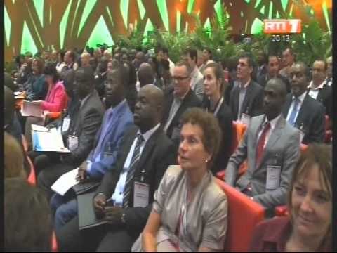 Cérémonie d'ouverture du Forum réunissant des investisseurs françaises et ivoiriens