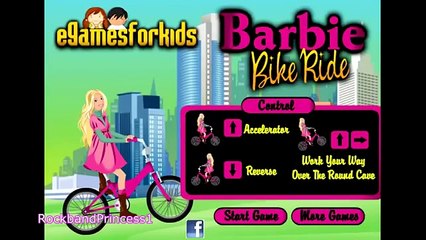 Barbie Bike Riding Play Kids Games Car Games