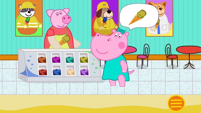 Гиппо Пеппа Профессии. Детский сад 2 на андроид развивающие видео игры приложения бесплатно дети