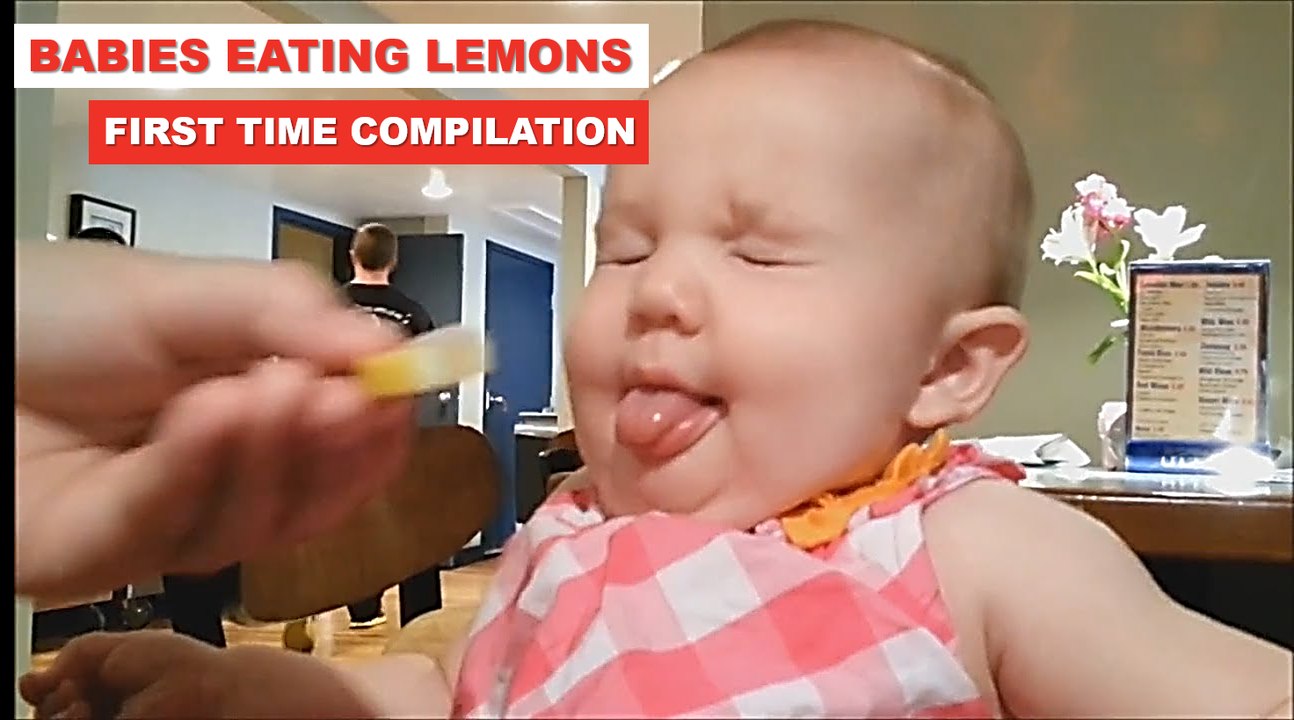 Babies Eating Lemons for the First Time Compilation 2014 - Funny Type