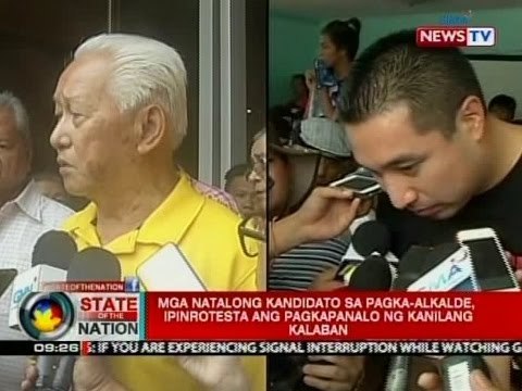 SONA: Mga natalong kandidato sa pagka-alkalde, iprinotesta ang pagkapanalo ng kanilang kalaban