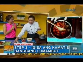 Pagluluto ng Pork Estofado, itinuro sa 'Unang Hirit'