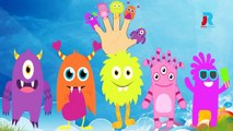 Палец семьи | Монстр Finger Семейный Мультфильм Анимация Nursery Rhymes Коллекция для малышей