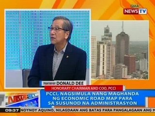NTG: PCCI, nagsimula nang maghanda ng economic road map para sa susunod na administrasyon